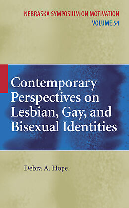 Couverture cartonnée Contemporary Perspectives on Lesbian, Gay, and Bisexual Identities de 