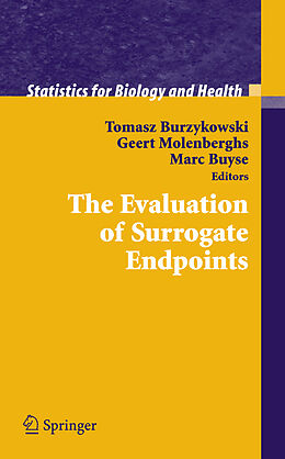 Couverture cartonnée The Evaluation of Surrogate Endpoints de 