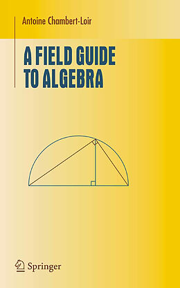 Couverture cartonnée A Field Guide to Algebra de Antoine Chambert-Loir