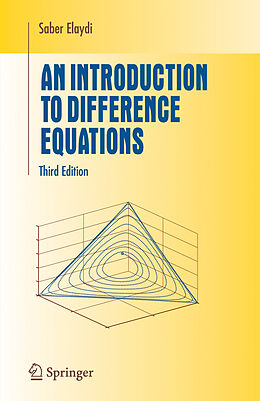 Couverture cartonnée An Introduction to Difference Equations de Saber Elaydi