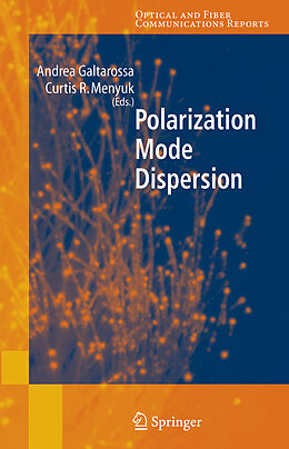 Kartonierter Einband Polarization Mode Dispersion von Andrea Galtarossa