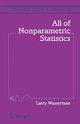 Kartonierter Einband All of Nonparametric Statistics von Larry Wasserman