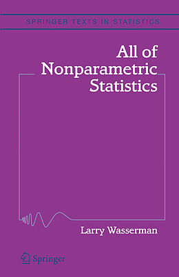 Couverture cartonnée All of Nonparametric Statistics de Larry Wasserman