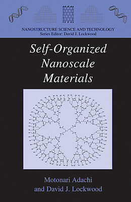 Kartonierter Einband Self-Organized Nanoscale Materials von 