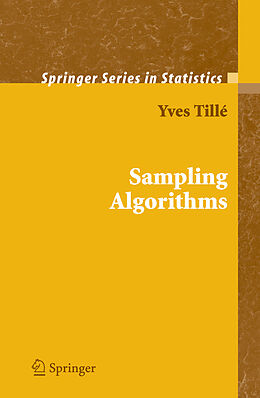 Couverture cartonnée Sampling Algorithms de Yves Tillé
