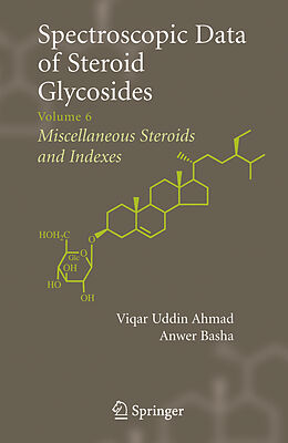 Couverture cartonnée Spectroscopic Data of Steroid Glycosides de 