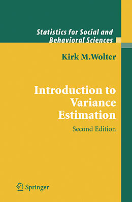 Couverture cartonnée Introduction to Variance Estimation de Kirk Wolter