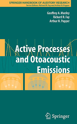 Couverture cartonnée Active Processes and Otoacoustic Emissions in Hearing de Arthur N Popper