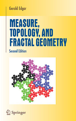 Kartonierter Einband Measure, Topology, and Fractal Geometry von Gerald Edgar