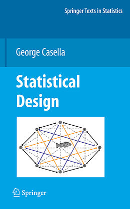 Couverture cartonnée Statistical Design de George Casella