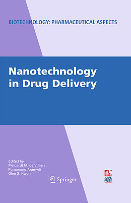 Couverture cartonnée Nanotechnology in Drug Delivery de 