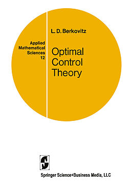 Couverture cartonnée Optimal Control Theory de L. D. Berkovitz