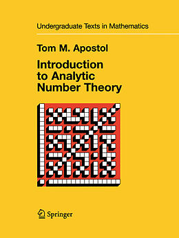 Kartonierter Einband Introduction to Analytic Number Theory von Tom M. Apostol
