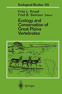 Kartonierter Einband Ecology and Conservation of Great Plains Vertebrates von 