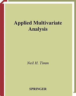 Kartonierter Einband Applied Multivariate Analysis von Neil H. Timm
