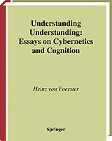 Couverture cartonnée Understanding Understanding de Heinz Von Foerster