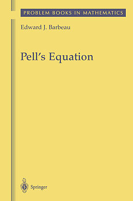 Couverture cartonnée Pell s Equation de Edward J. Barbeau