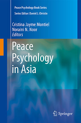 Couverture cartonnée Peace Psychology in Asia de 