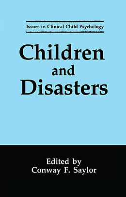 Couverture cartonnée Children and Disasters de 