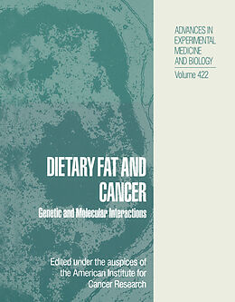 Kartonierter Einband Dietary Fat and Cancer von 