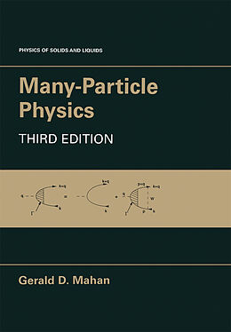 Kartonierter Einband Many-Particle Physics von Gerald D. Mahan