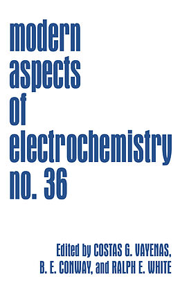 Couverture cartonnée Modern Aspects of Electrochemistry de 