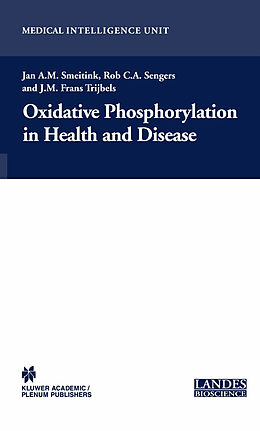 Couverture cartonnée Oxidative Phosphorylation in Health and Disease de 