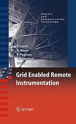 Couverture cartonnée Grid Enabled Remote Instrumentation de 