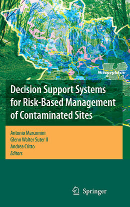 Couverture cartonnée Decision Support Systems for Risk-Based Management of Contaminated Sites de 