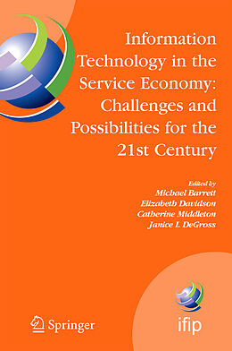 Kartonierter Einband Information Technology in the Service Economy: von 