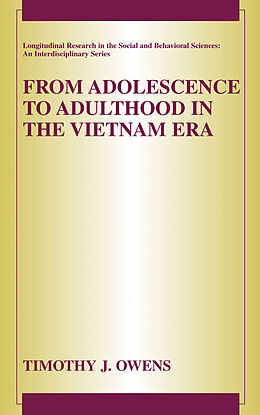 Couverture cartonnée From Adolescence to Adulthood in the Vietnam Era de Timothy J. Owens