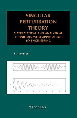 Couverture cartonnée Singular Perturbation Theory de R. S. Johnson