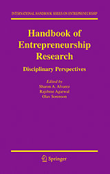 Couverture cartonnée Handbook of Entrepreneurship Research de 