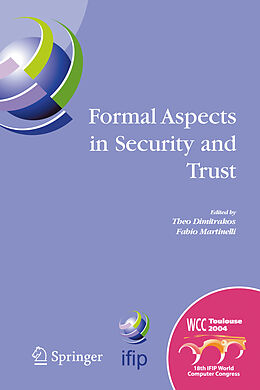 Couverture cartonnée Formal Aspects in Security and Trust de 