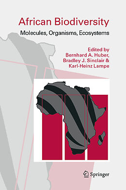 Couverture cartonnée African Biodiversity de Bernhard A. Huber, Karl-Heinz Lampe, Bradley J. Sinclair