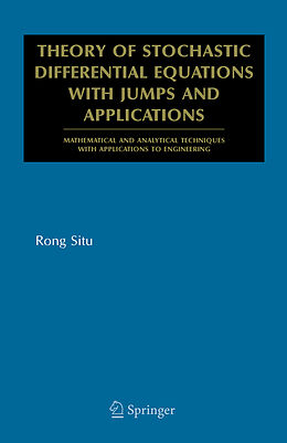 Kartonierter Einband Theory of Stochastic Differential Equations with Jumps and Applications von Rong SITU