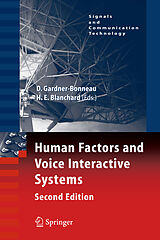 Couverture cartonnée Human Factors and Voice Interactive Systems de 