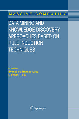 Kartonierter Einband Data Mining and Knowledge Discovery Approaches Based on Rule Induction Techniques von 