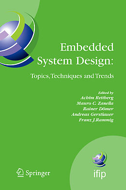 Kartonierter Einband Embedded System Design: Topics, Techniques and Trends von 