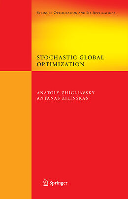 Couverture cartonnée Stochastic Global Optimization de Antanasz Zilinskas, Anatoly Zhigljavsky