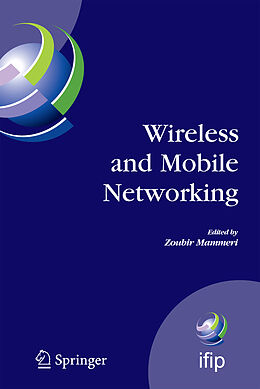 Couverture cartonnée Wireless and Mobile Networking de 