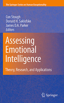 Couverture cartonnée Assessing Emotional Intelligence de 