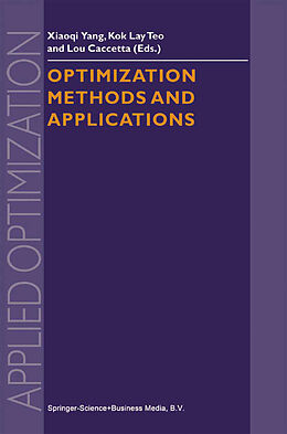 Couverture cartonnée Optimization Methods and Applications de 