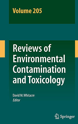 eBook (pdf) Reviews of Environmental Contamination and Toxicology Volume 205 de David M. Whitacre