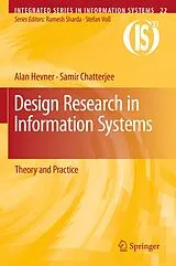 Fester Einband Design Research in Information Systems von Alan Hevner, Samir Chatterjee