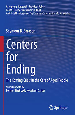 Couverture cartonnée Centers for Ending de Seymour B. Sarason