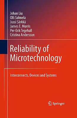 E-Book (pdf) Reliability of Microtechnology von Johan Liu, Olli Salmela, Jussi Sarkka