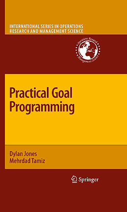 eBook (pdf) Practical Goal Programming de Dylan Jones, Mehrdad Tamiz