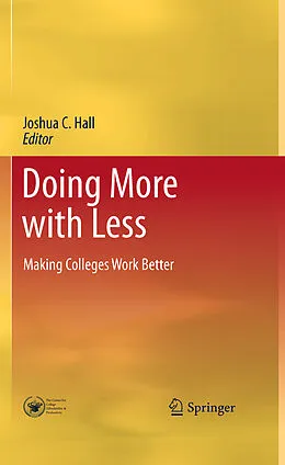 E-Book (pdf) Doing More with Less von Joshua C. Hall