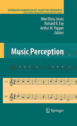 Livre Relié Music Perception de 